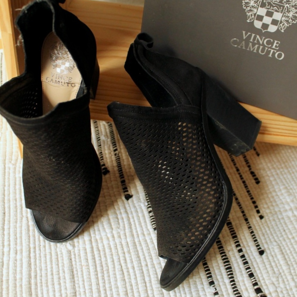 Vince Camuto Kensa Peep Toe Bootie
